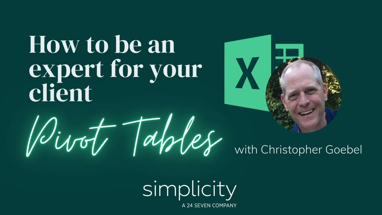 Demystifying Pivot Tables: Ask the Expert with Christopher Goebel