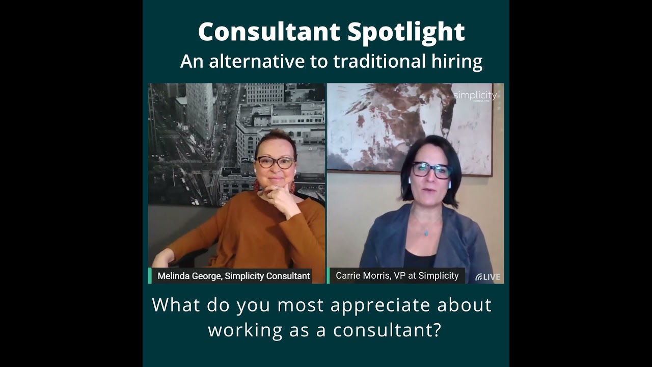 Consultant Spotlight (April 2021):  An alternative to traditional hiring with Melinda George