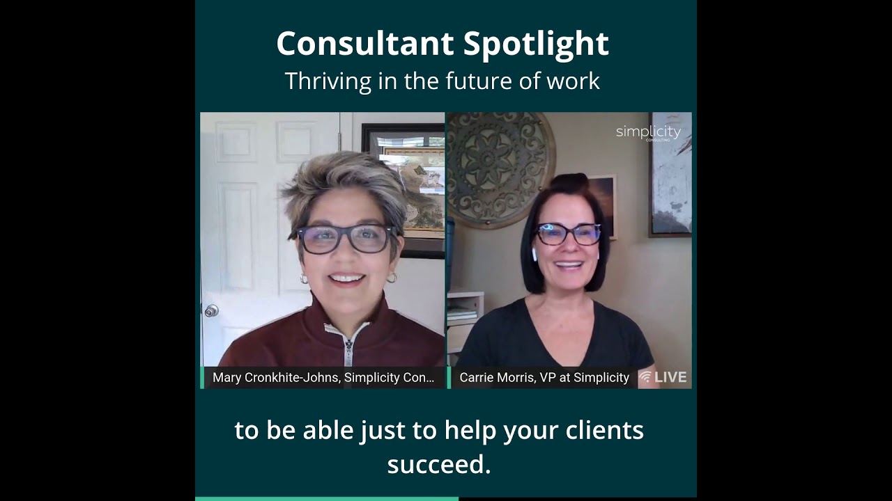 Consultant Spotlight (March 2021): Thriving in the future of work with Mary Cronkhite-Johns