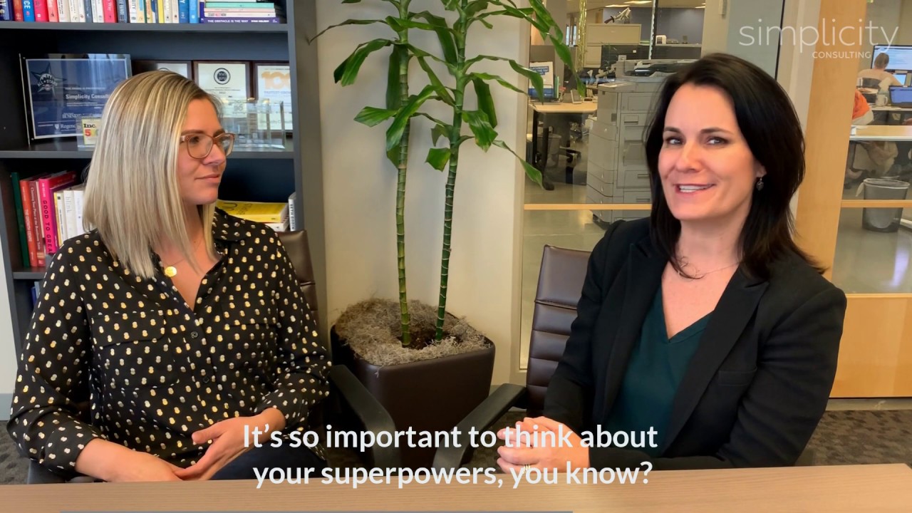 What to look for in a great consultant, SMILE - Carrie Morris, Simplicity Consulting VP