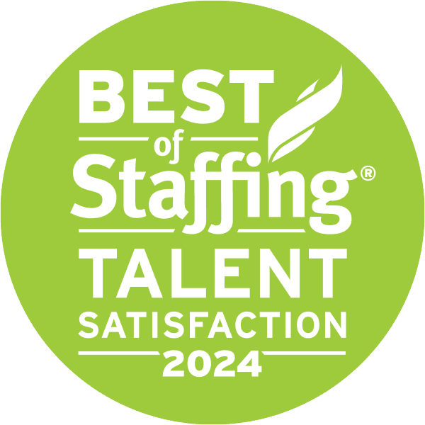 Badge: Best of Staffing Talent Satisfaction 2024