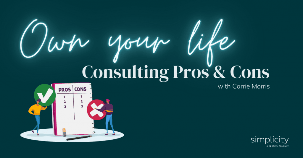 consulting pros and cons